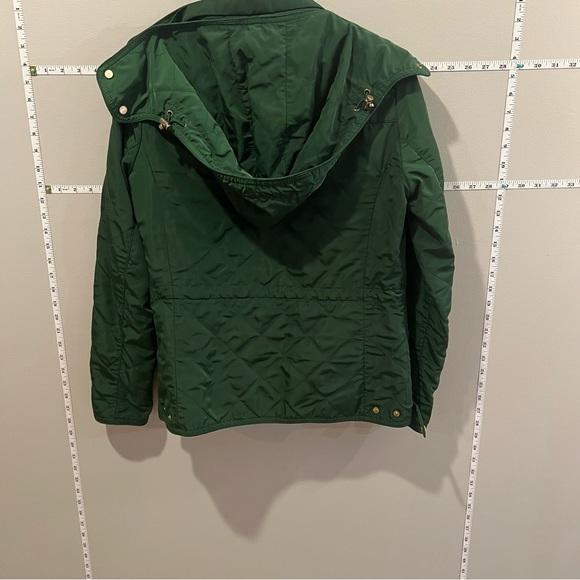 Women's emerald green Zara Coat - Picture 4 of 9